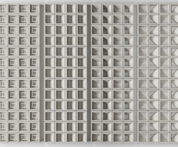 Modern Cement Brick Screen Partition-ID:992285016
