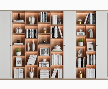Nordic Style Bookcase-ID:989130026