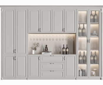 American Style Wine Cabinet-ID:927361018