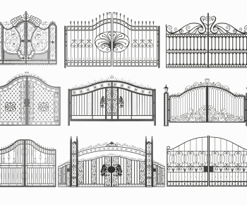 Simple European Style Gate-ID:221811065