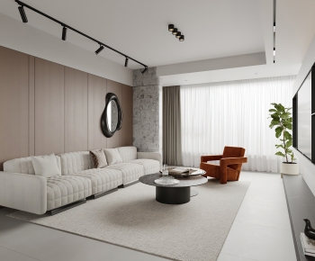 Modern A Living Room-ID:982923033