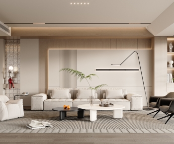 Modern A Living Room-ID:416251901