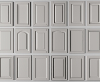 Simple European Style Door Panel-ID:908214099