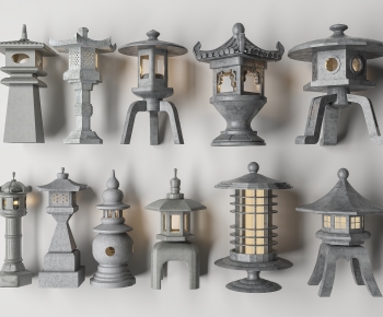 New Chinese Style Outdoor Light-ID:233199688