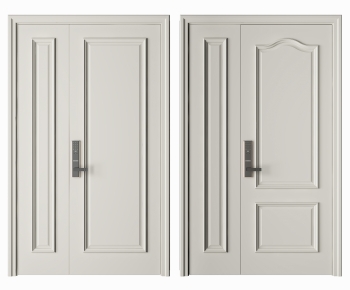 American Style Unequal Double Door-ID:276451119