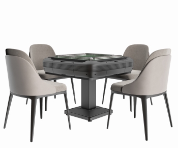 Modern Mahjong Tables And Chairs-ID:744821072