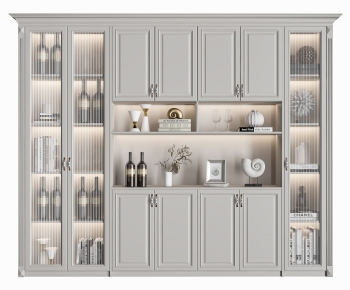 American Style Wine Cabinet-ID:727040843