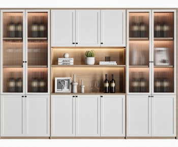 Nordic Style Wine Cabinet-ID:288569917