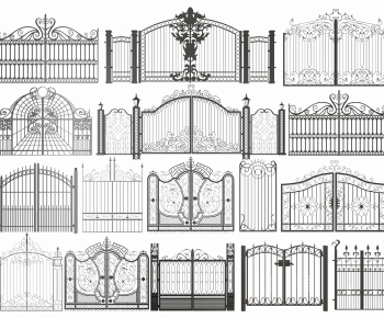 Simple European Style Gate-ID:856286052