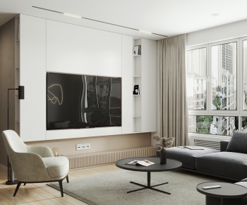 Modern A Living Room-ID:916162013