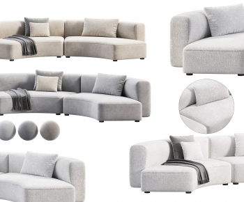Modern Curved Sofa-ID:274924047