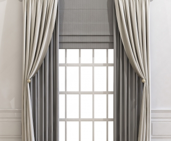 Simple European Style The Curtain-ID:445229054