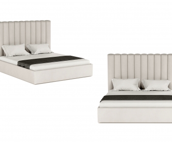 Modern Double Bed-ID:161467087