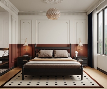 French Style Bedroom-ID:740423925