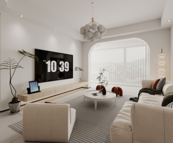 Modern A Living Room-ID:362293007