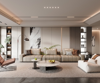 Modern A Living Room-ID:137670093