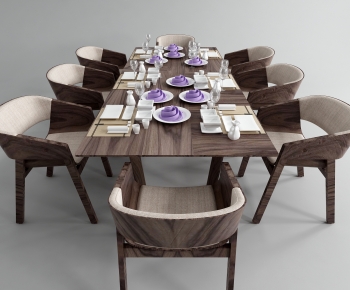New Chinese Style Dining Table And Chairs-ID:503268968