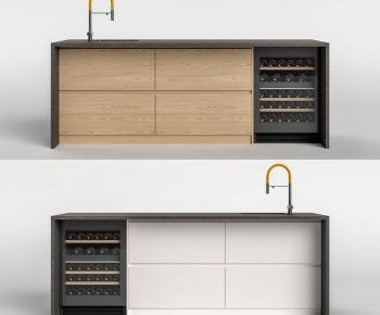 Modern Kitchen Cabinet-ID:315556054