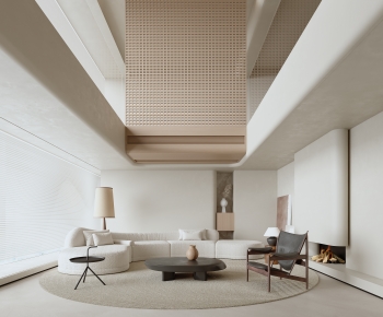 Wabi-sabi Style A Living Room-ID:319899087