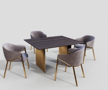 Modern Dining Table And Chairs-ID:995033983