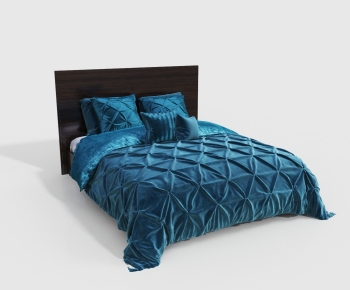Modern Double Bed-ID:114083053