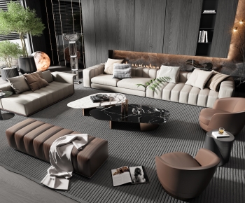 Modern Sofa Combination-ID:915975097