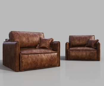 American Style Single Sofa-ID:678814892