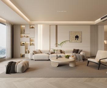 Modern A Living Room-ID:622909074
