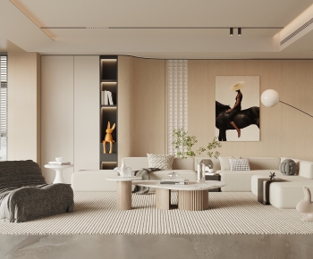 Modern A Living Room-ID:648699052