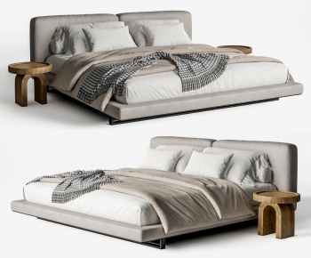 Modern Double Bed-ID:421281107