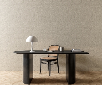 Modern Computer Desk And Chair-ID:684930096