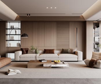 Modern A Living Room-ID:873389018