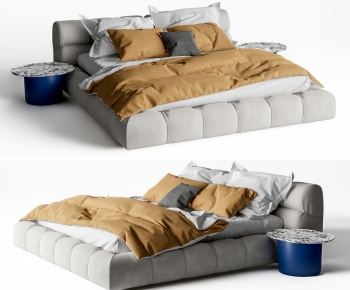 Modern Double Bed-ID:531080011