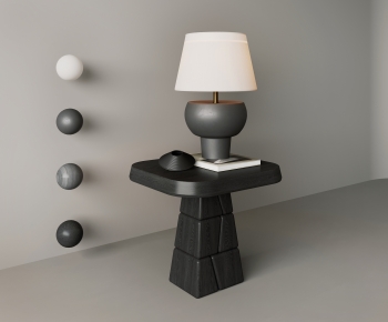 Wabi-sabi Style Table Lamp-ID:416491034
