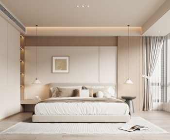 New Chinese Style Bedroom-ID:690285926