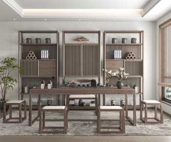 New Chinese Style Tea House-ID:898942951