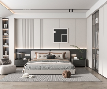 Modern Bedroom-ID:679109122