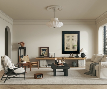 French Style A Living Room-ID:985279083