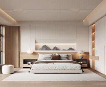 New Chinese Style Bedroom-ID:267141109