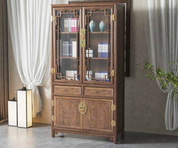 Chinese Style Bookcase-ID:373923069