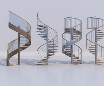 Modern Rotating Staircase-ID:767684944