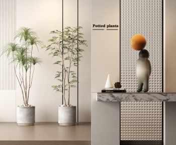 Modern Ground Green Plant Potted Plants-ID:561610941