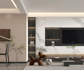 Modern A Living Room-ID:755274063