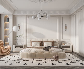French Style Bedroom-ID:597789357