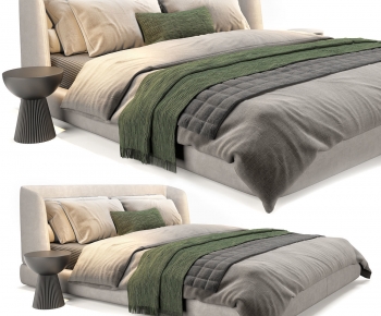 Modern Double Bed-ID:660341028