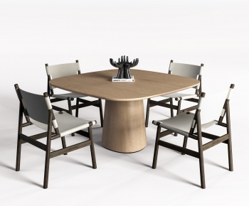 Modern Dining Table And Chairs-ID:277364027