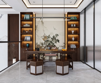 New Chinese Style Study Space-ID:639860676