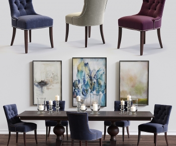 Modern Dining Table And Chairs-ID:518655061
