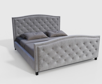 Modern Double Bed-ID:559251071