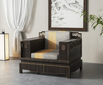 Chinese Style Single Sofa-ID:137065892